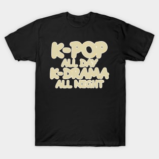 K-POP Gift : K-Pop All Day T-Shirt